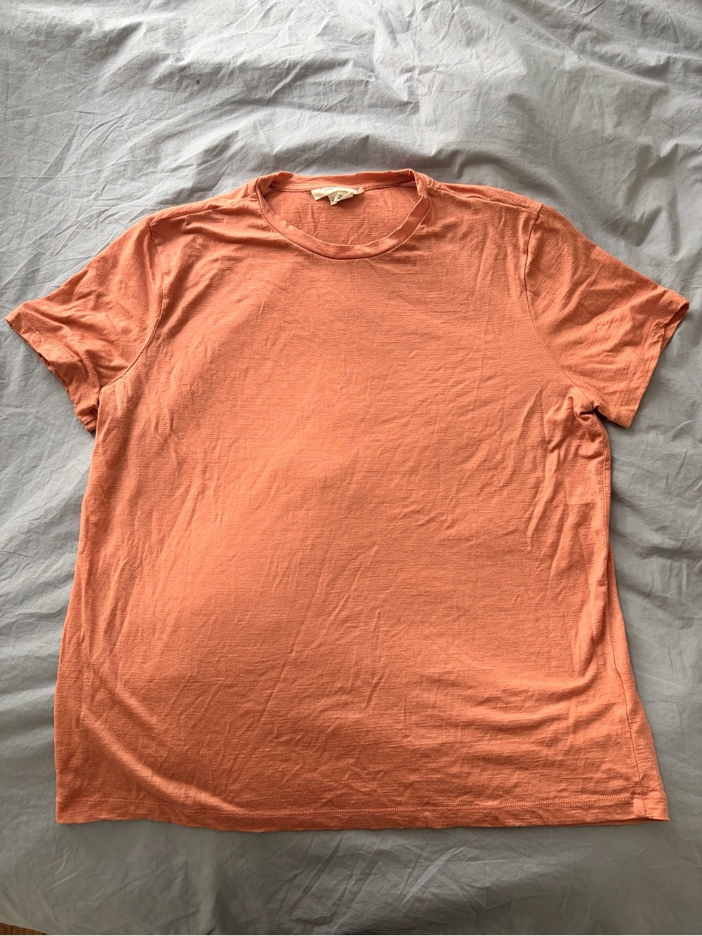 Icebreaker Tech Lite II 150 Merino Wool tshirt in Coral